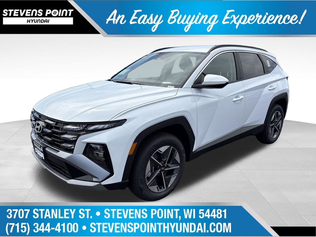 Creamy White Pearl 2026 Hyundai Tucson Hybrid SUV / Crossover All-Wheel Drive 6-Speed Automatic