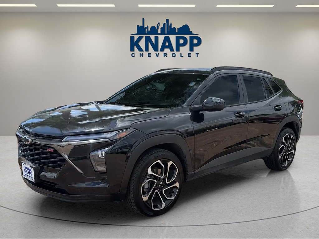 Mosaic Black Metallic 2025 Chevrolet Trax RS with 2RS FWD SUV / Crossover Front-Wheel Drive 6-Speed Automatic