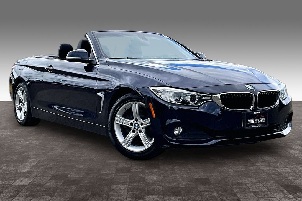 Imperial Blue Metallic 2014 BMW 4 Series 428i Convertible RWD Convertible Rear-Wheel Drive 8-Speed Automatic