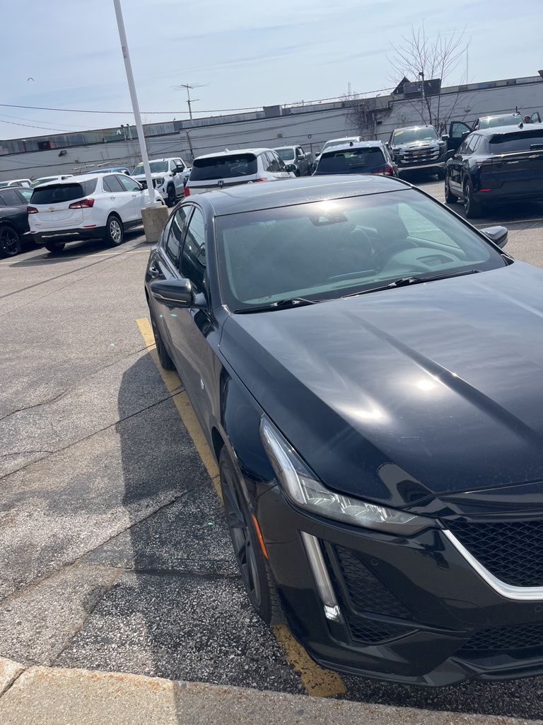 Black Raven 2022 Cadillac CT5 Sport AWD Sedan All-Wheel Drive Automatic