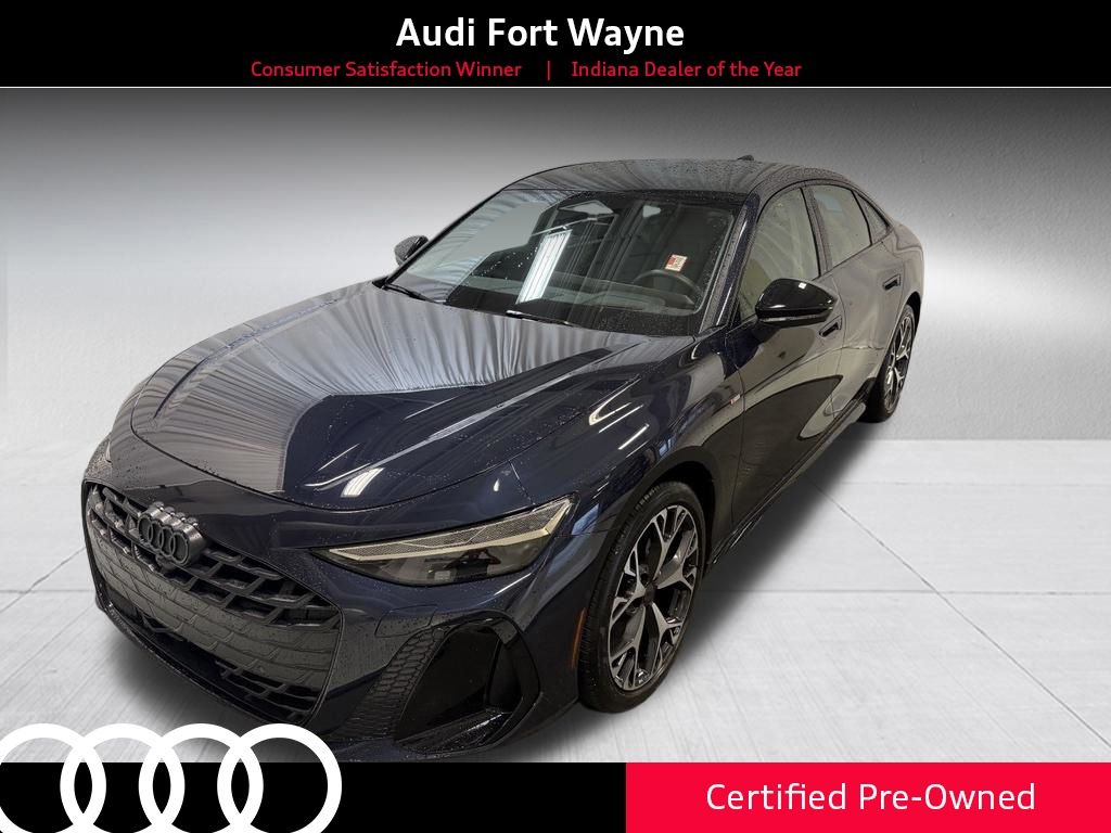 Firmament Blue Metallic 2026 Audi A6 Sedan All-Wheel Drive 7-Speed Automatic
