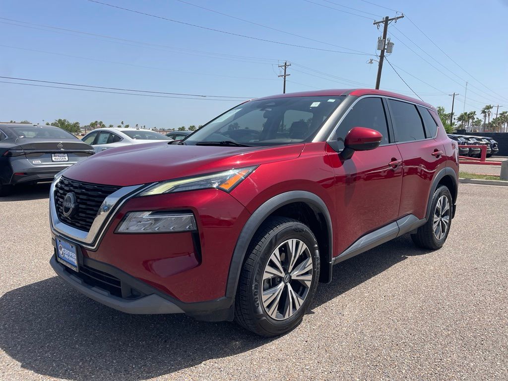 Certified Used 2022 Red Nissan SV image 3