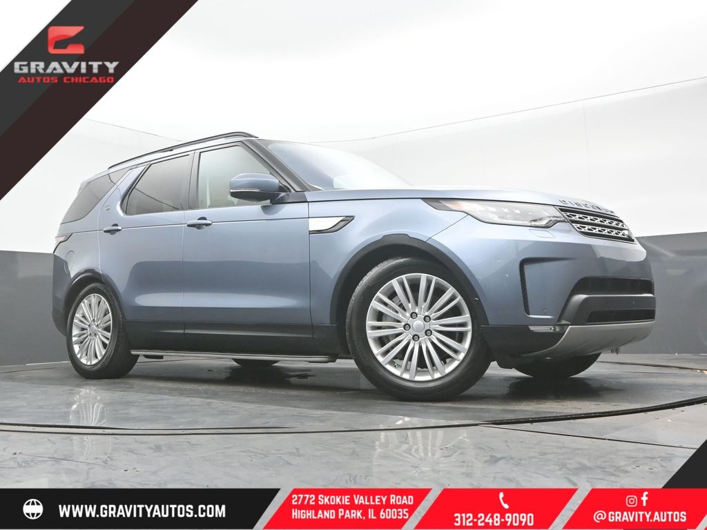 Byron Blue Metallic 2018 Land Rover Discovery V6 HSE AWD SUV / Crossover All-Wheel Drive 8-Speed Automatic