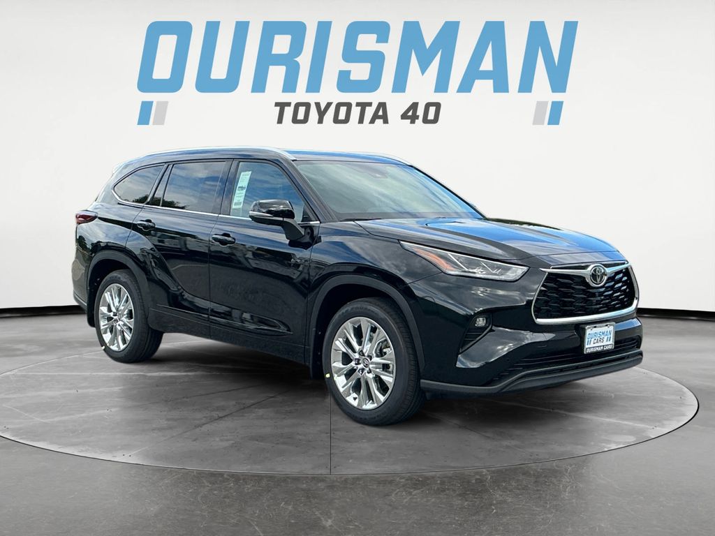 Black 2026 Toyota Highlander SUV / Crossover All-Wheel Drive 8-Speed Automatic