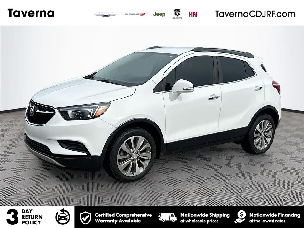 Summit White 2019 Buick Encore SUV / Crossover Front-Wheel Drive 6-Speed Automatic Overdrive
