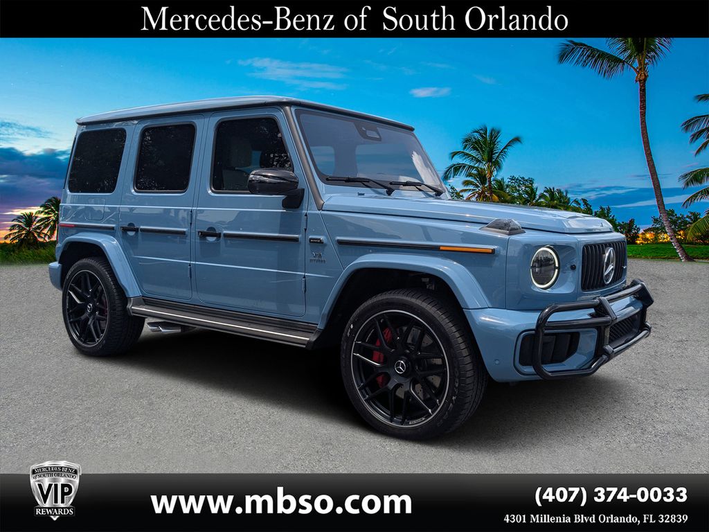 MANUFAKTUR China Blue 2025 Mercedes-Benz G-Class SUV / Crossover All-Wheel Drive 9-Speed Automatic