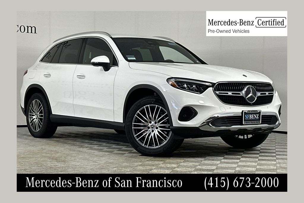 Polar White 2026 Mercedes-Benz GLC SUV / Crossover Rear-Wheel Drive 9-Speed Automatic