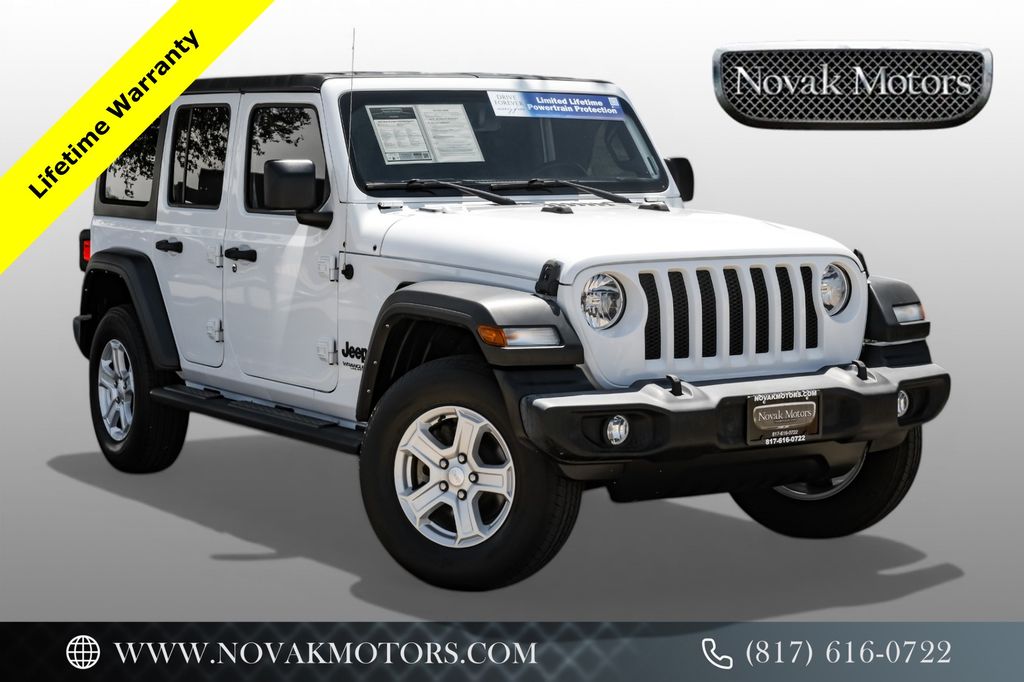 used 2022 Jeep Wrangler car, priced at $30,700