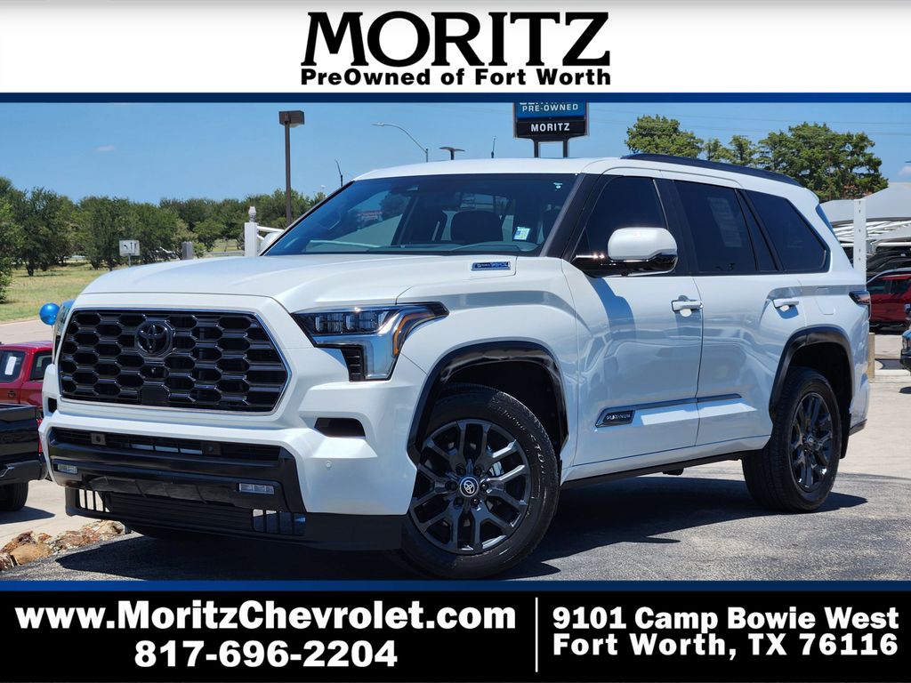 Pearl 2025 Toyota Sequoia SUV / Crossover Four-Wheel Drive Automatic