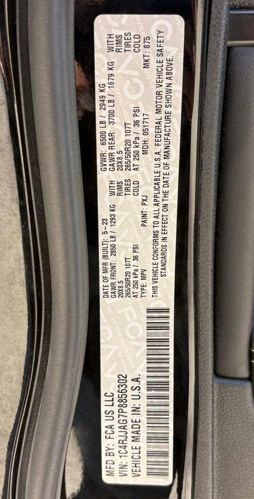 2023 Jeep Grand Cherokee L Altitude Black at Wharton Ford