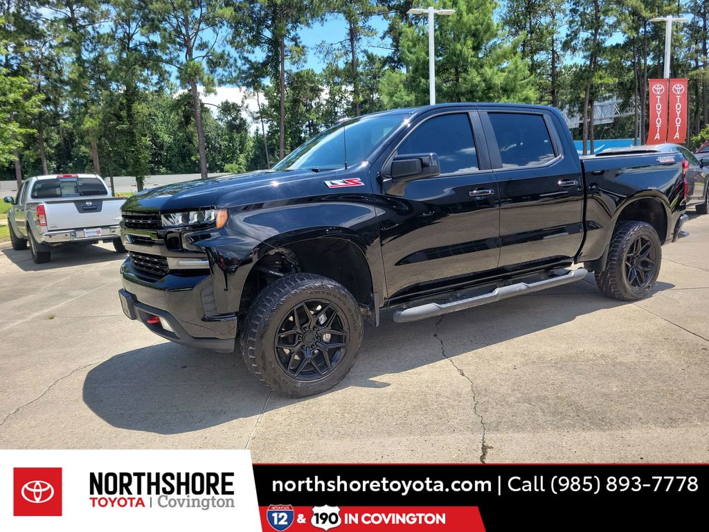 Black 2020 Chevrolet Silverado 1500 Pickup Truck Four-Wheel Drive Automatic