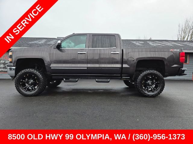 2015 Tungsten Metallic Chevrolet Silverado 1500 LTZ 4X4 Truck