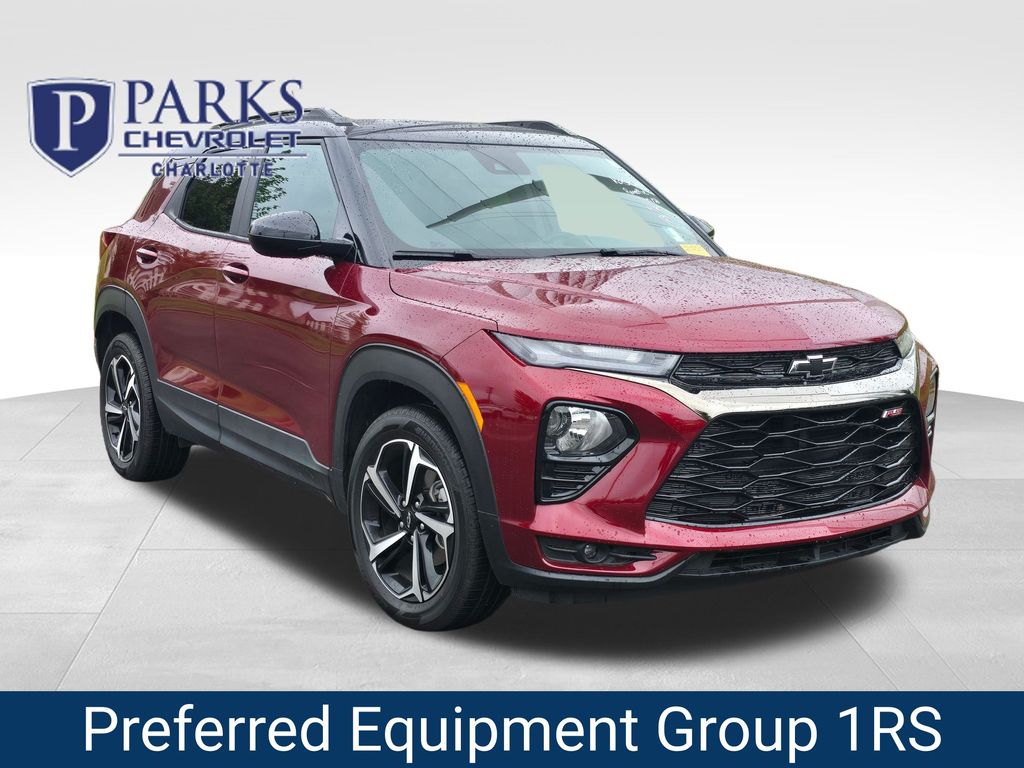 Red (Crimson) 2023 Chevrolet Trailblazer SUV / Crossover Front-Wheel Drive Continuously Variable Transmission