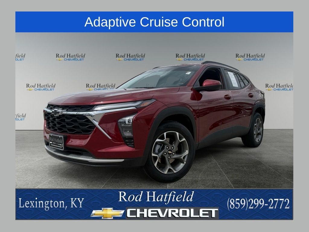 Red (Crimson Metallic) 2025 Chevrolet Trax LT FWD SUV / Crossover Front-Wheel Drive 6-Speed Automatic