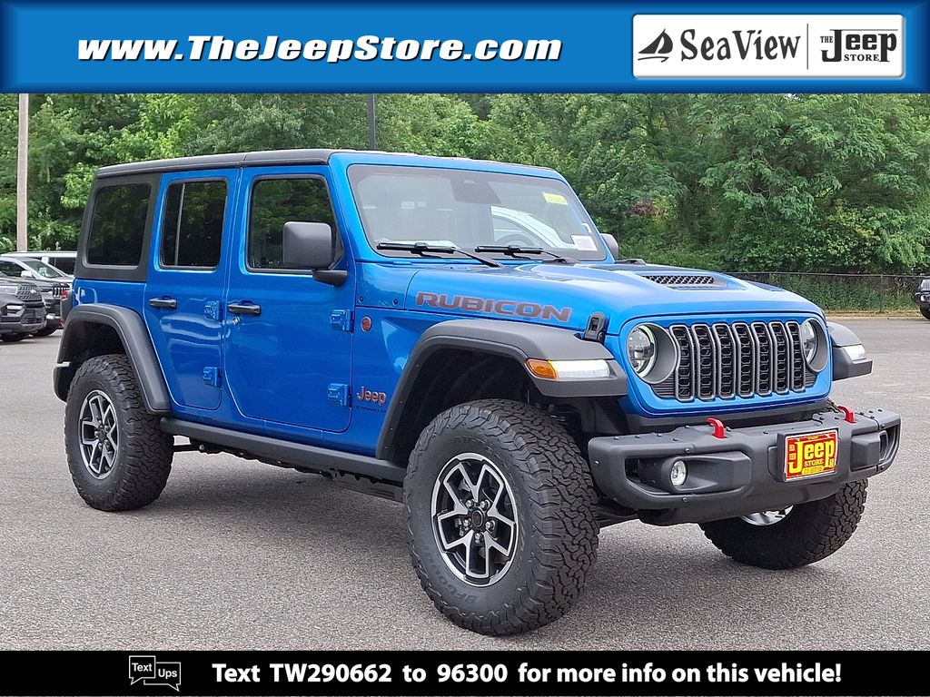 Hydro Blue Pearl Coat 2026 Jeep Wrangler SUV / Crossover Four-Wheel Drive 8-Speed Automatic