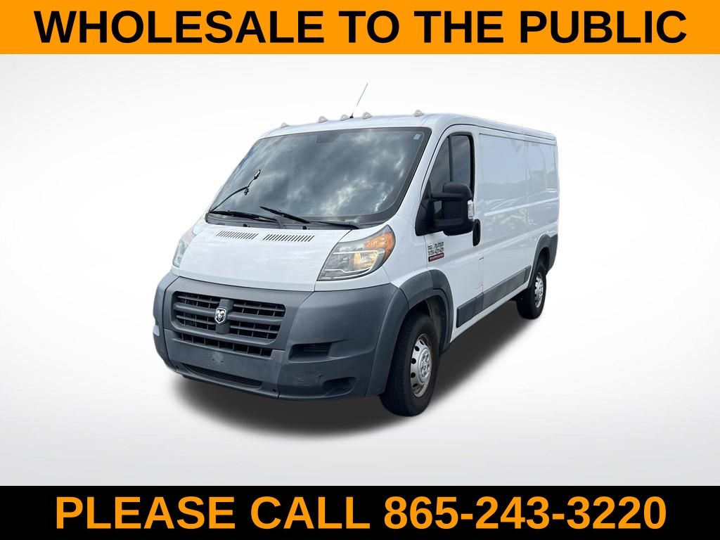 Bright White Clearcoat 2017 RAM ProMaster Van Front-Wheel Drive 6-Speed Automatic