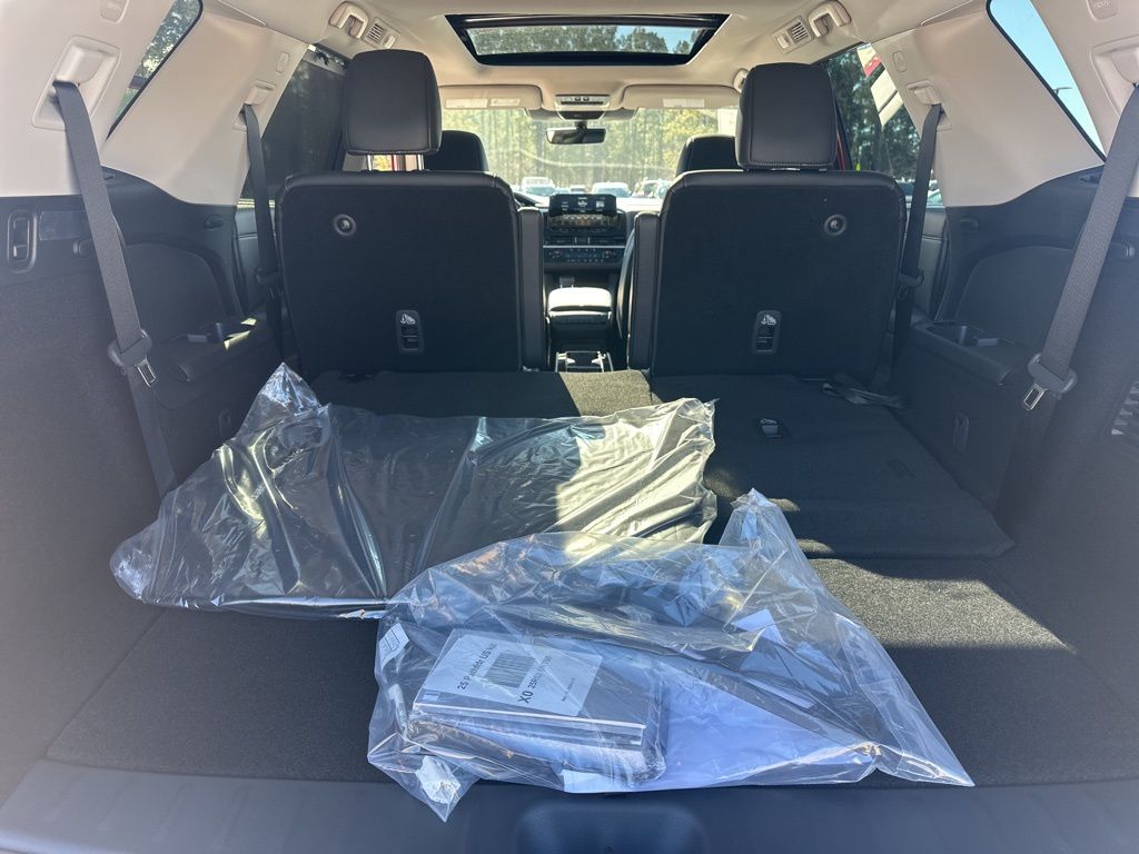 2025 Scarlet Ember Tintcoat Nissan Pathfinder SL FWD SUV