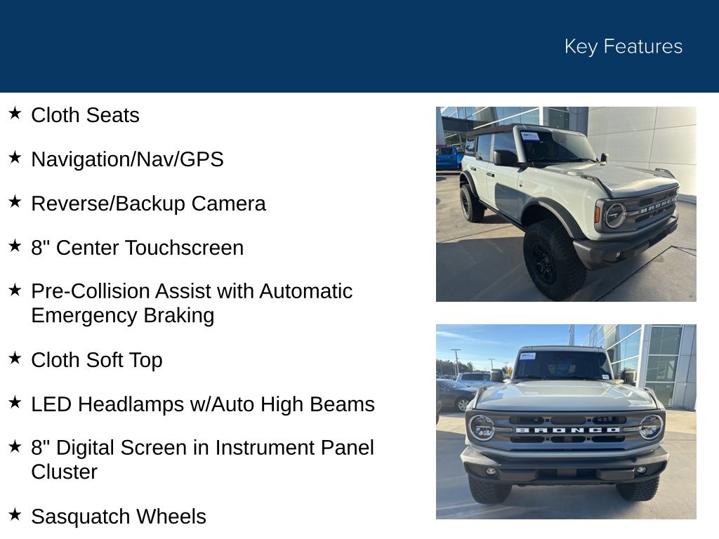 2022 Ford Bronco Big Bend