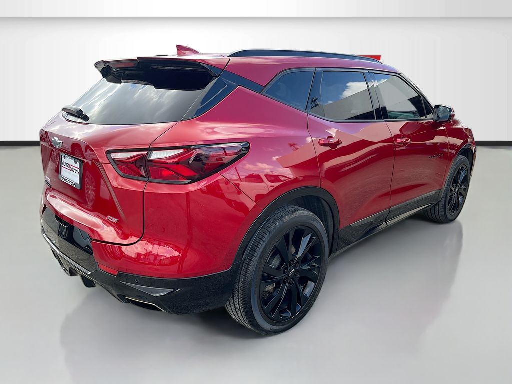 2022 Chevrolet Blazer RS Red at Durrett Motor Company