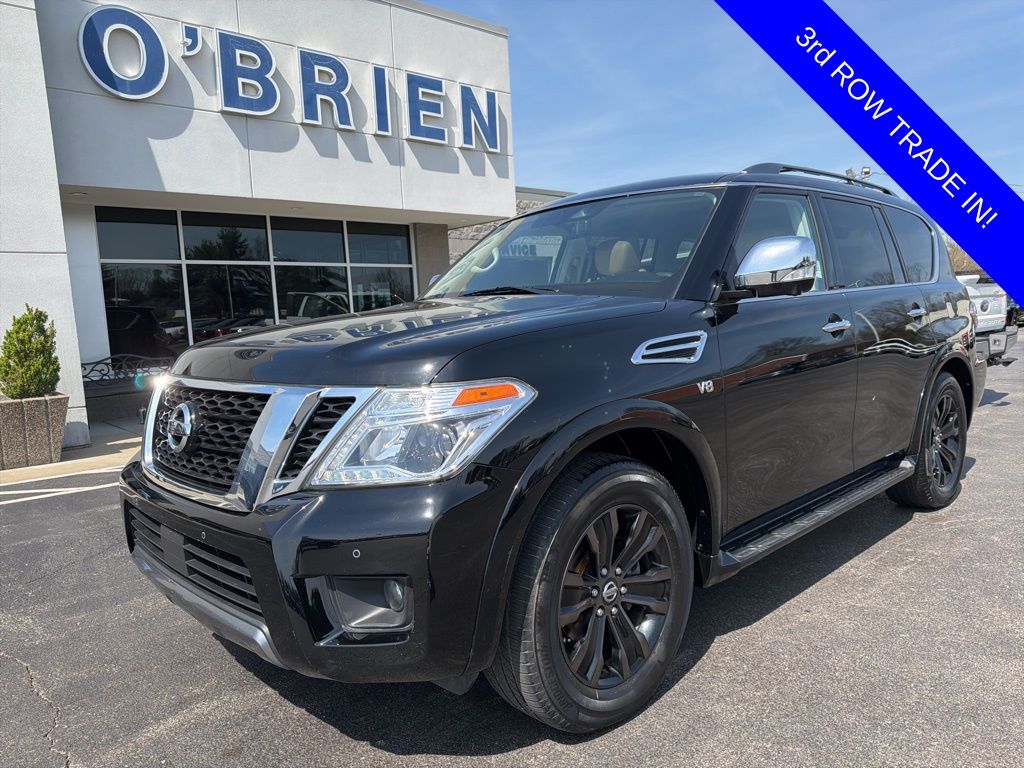 Super Black 2020 Nissan Armada SUV / Crossover 4X2 7-Speed Automatic