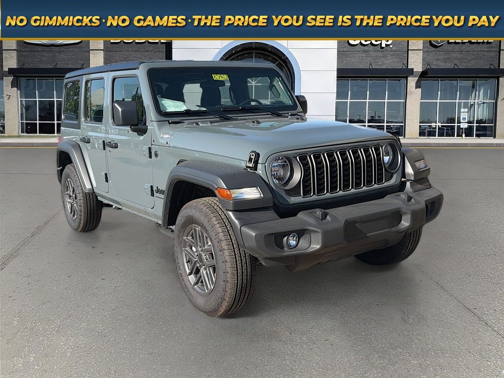 Anvil Clear Coat 2026 Jeep Wrangler SUV / Crossover Four-Wheel Drive 8-Speed Automatic