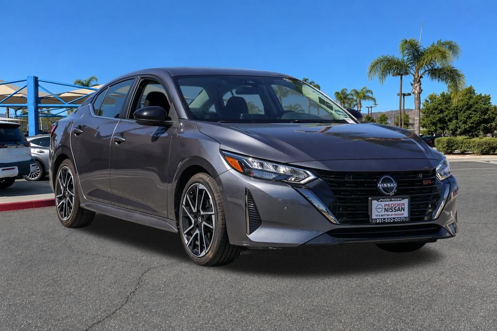 Gray (Gun Metallic) 2025 Nissan Sentra Sedan Front-Wheel Drive Continuously Variable Transmission