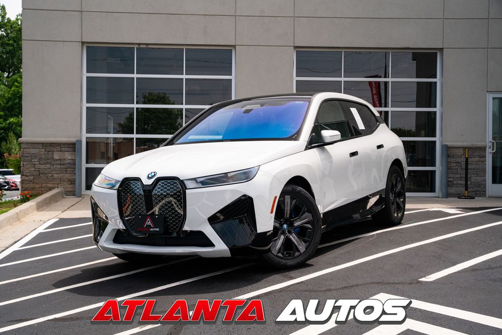 Alpine White 2024 BMW iX xDrive50 AWD SUV / Crossover All-Wheel Drive Automatic