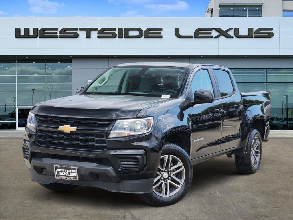 2021 Chevrolet Colorado Work Truck Black at DeMontrond Automotive Group