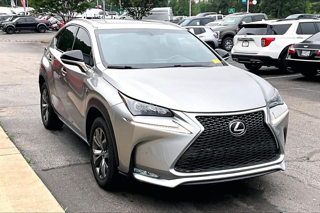 Atomic Silver 2016 Lexus NX 200t F Sport FWD SUV / Crossover Front-Wheel Drive 6-Speed Automatic
