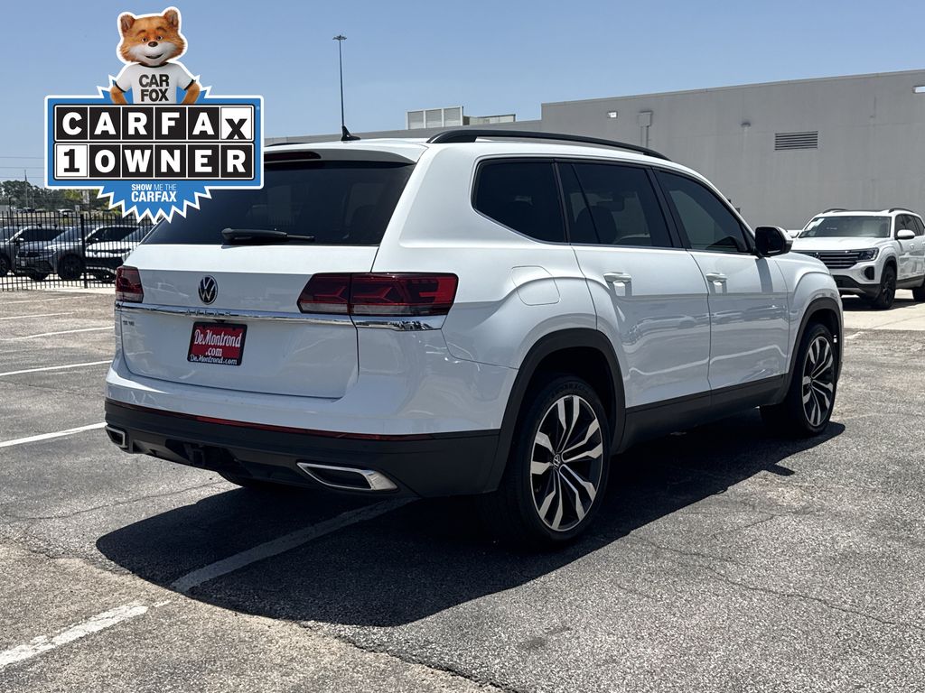 2022 Volkswagen Atlas 3.6L V6 SE w/Technology White at Bayway Cadillac of The Woodlands