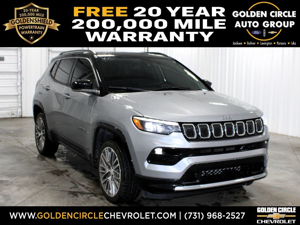 Billet Silver Metallic Clearcoat 2022 Jeep Compass SUV / Crossover Four-Wheel Drive 9-Speed Automatic