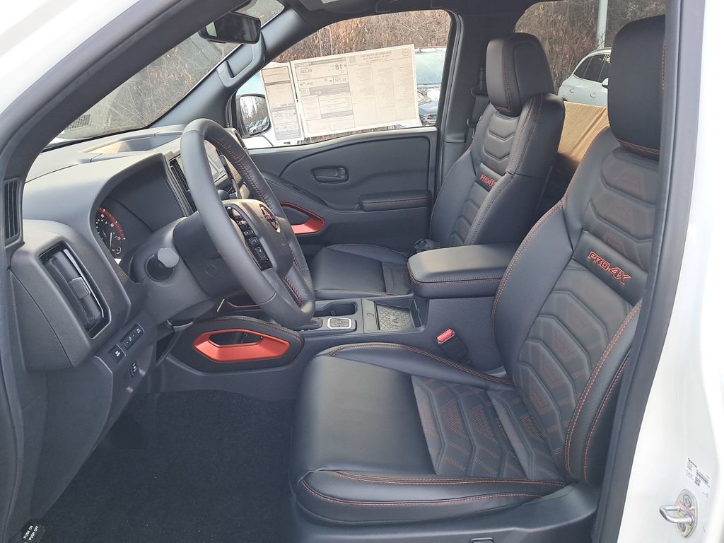 2026 Nissan Frontier PRO-4X White at John Sisson Motors