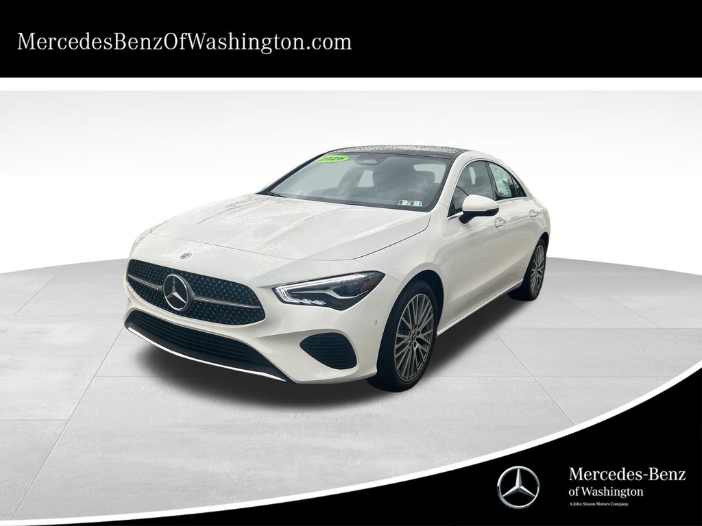 2026 Mercedes-Benz CLA CLA 250 White at John Sisson Motors