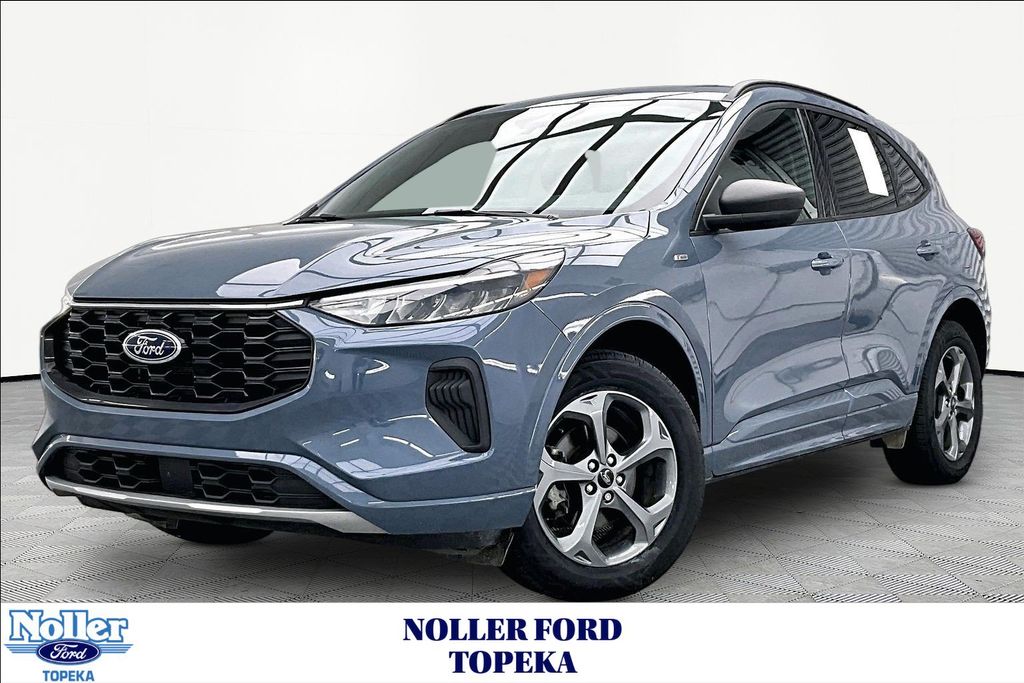 Vapor Blue Metallic 2024 Ford Escape SUV / Crossover All-Wheel Drive 8-Speed Automatic