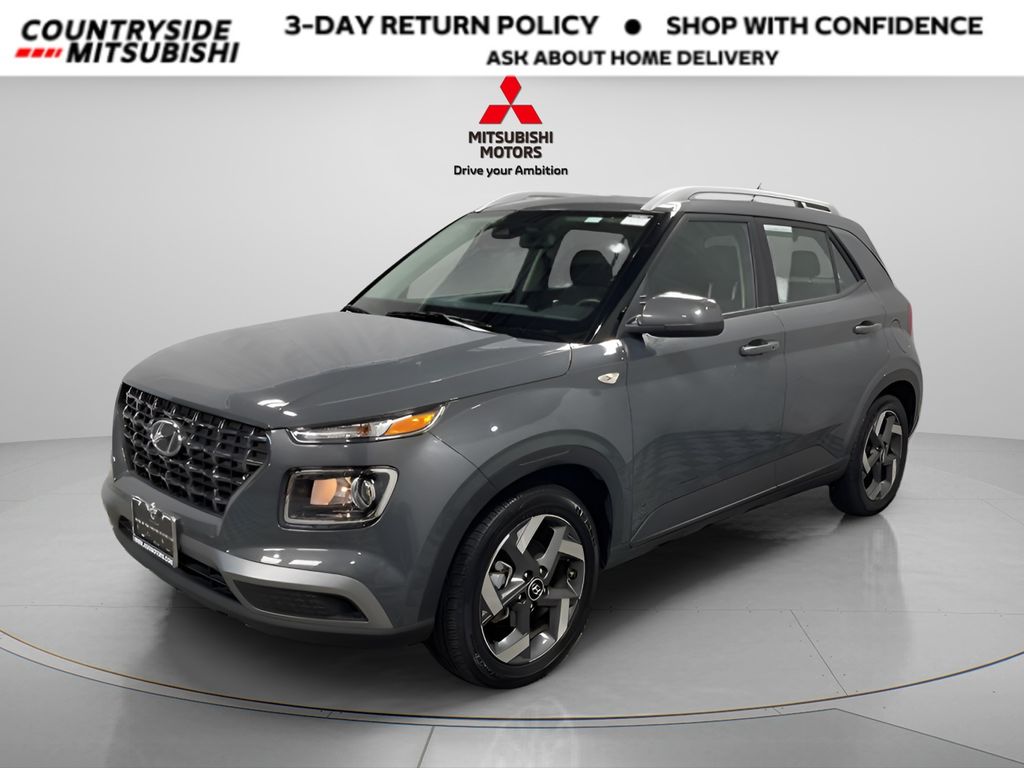 Ecotronic Gray 2025 Hyundai Venue SEL FWD SUV / Crossover Front-Wheel Drive Continuously Variable Transmission