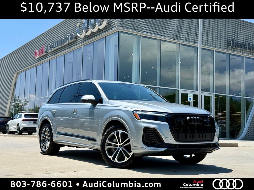 Satellite Silver Metallic 2026 Audi Q7 SUV / Crossover All-Wheel Drive 8-Speed Automatic