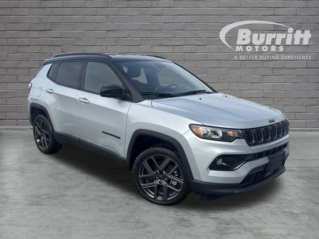 Silver Zynith Metallic Clearcoat 2026 Jeep Compass SUV / Crossover Four-Wheel Drive 8-Speed Automatic