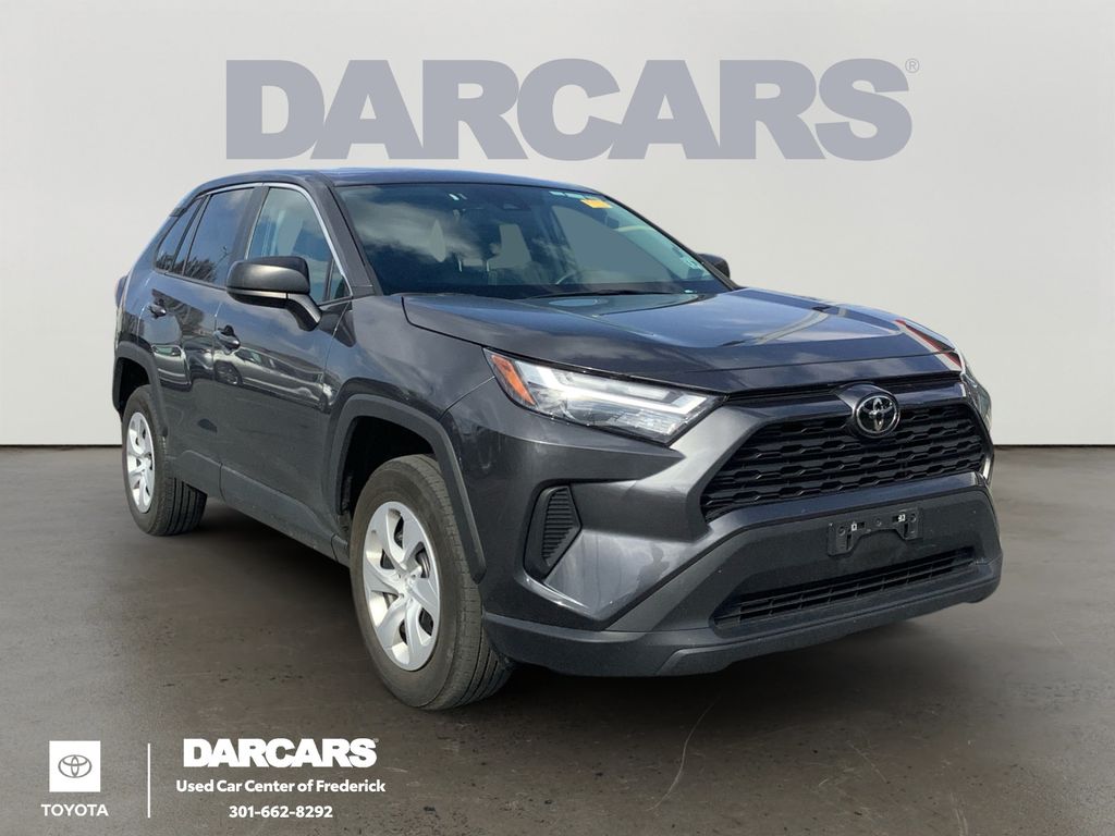 Magnetic Gray 2024 Toyota RAV4 LE AWD SUV / Crossover All-Wheel Drive 8-Speed Automatic