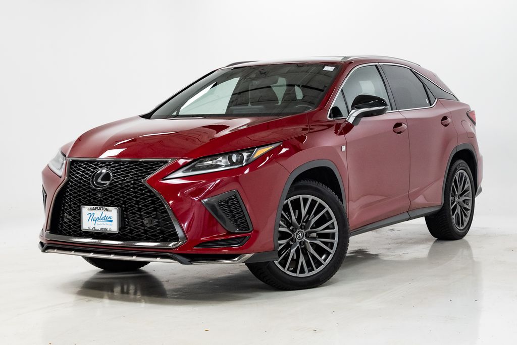 Matador Red Mica 2020 Lexus RX 350 F Sport Performance AWD SUV / Crossover All-Wheel Drive 8-Speed Automatic