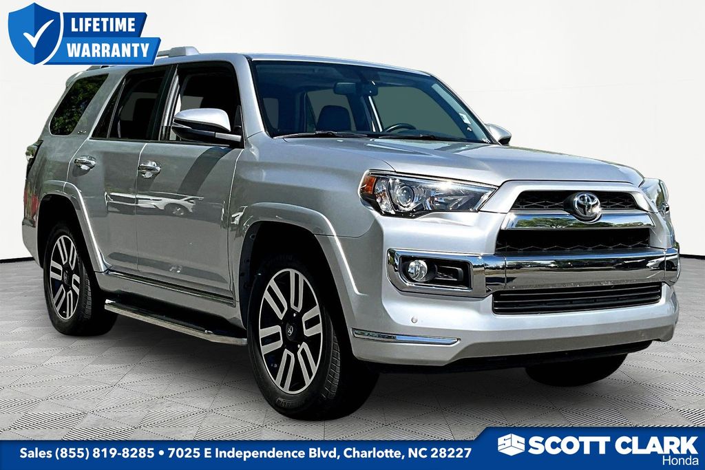 Classic Silver Metallic 2018 Toyota 4Runner Limited SUV / Crossover 4X2 5-Speed Automatic Overdrive