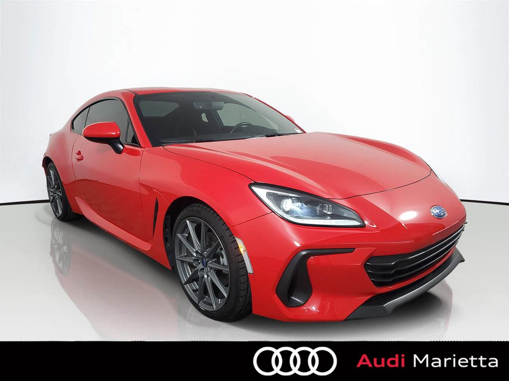 Ignition Red 2022 Subaru BRZ Limited RWD Coupe Rear-Wheel Drive 6-Speed Manual