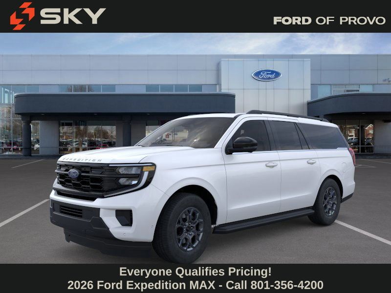 Star White Metallic Tri-Coat 2026 Ford Expedition MAX Active 4WD SUV / Crossover Four-Wheel Drive Automatic