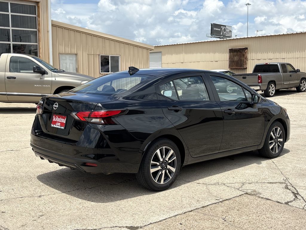 2025 Nissan Versa 1.6 SV Black at Baytown Hyundai