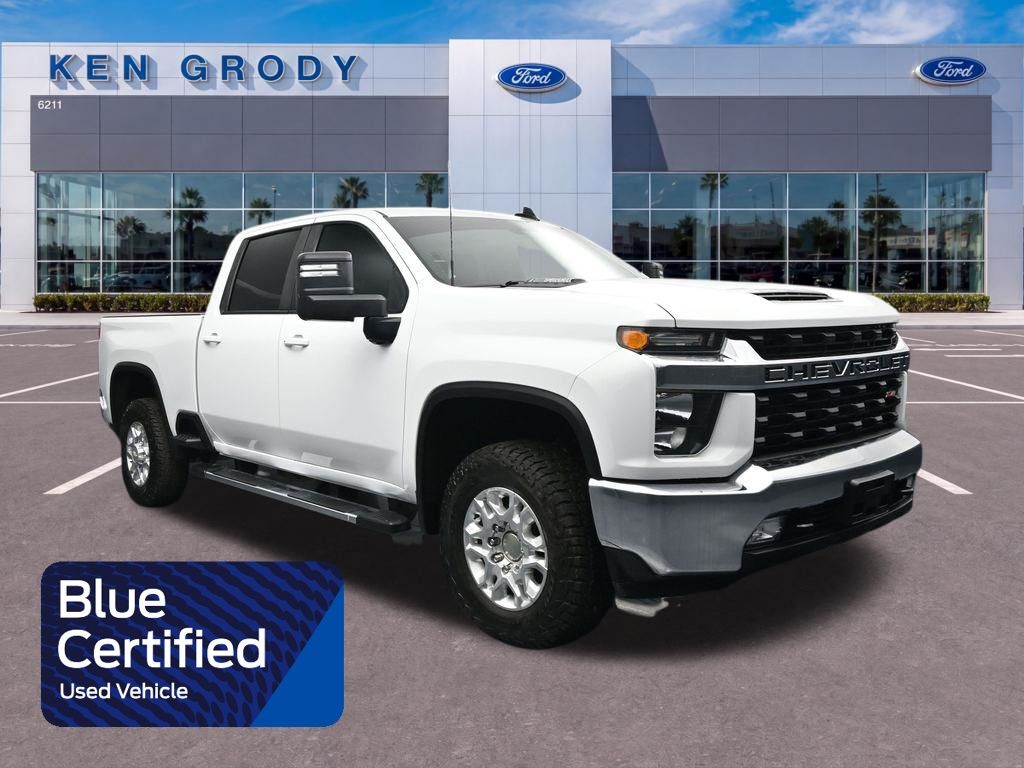 Summit White 2023 Chevrolet Silverado 2500HD Pickup Truck Four-Wheel Drive Automatic