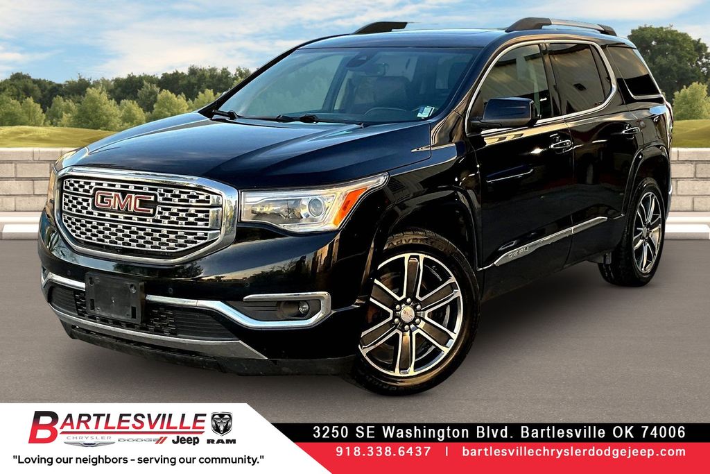 Black (Ebony Twilight Metallic) 2017 GMC Acadia Denali AWD SUV / Crossover Four-Wheel Drive 6-Speed Automatic