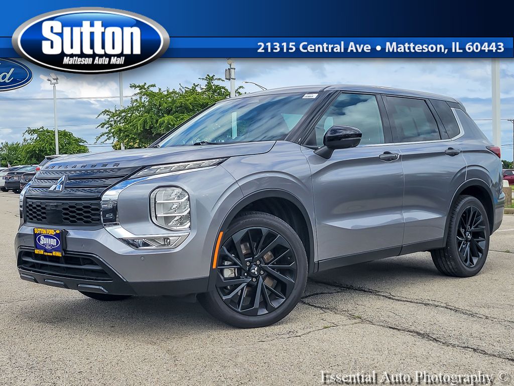 Mercury Gray Metallic 2023 Mitsubishi Outlander SE FWD SUV / Crossover Front-Wheel Drive Continuously Variable Transmission
