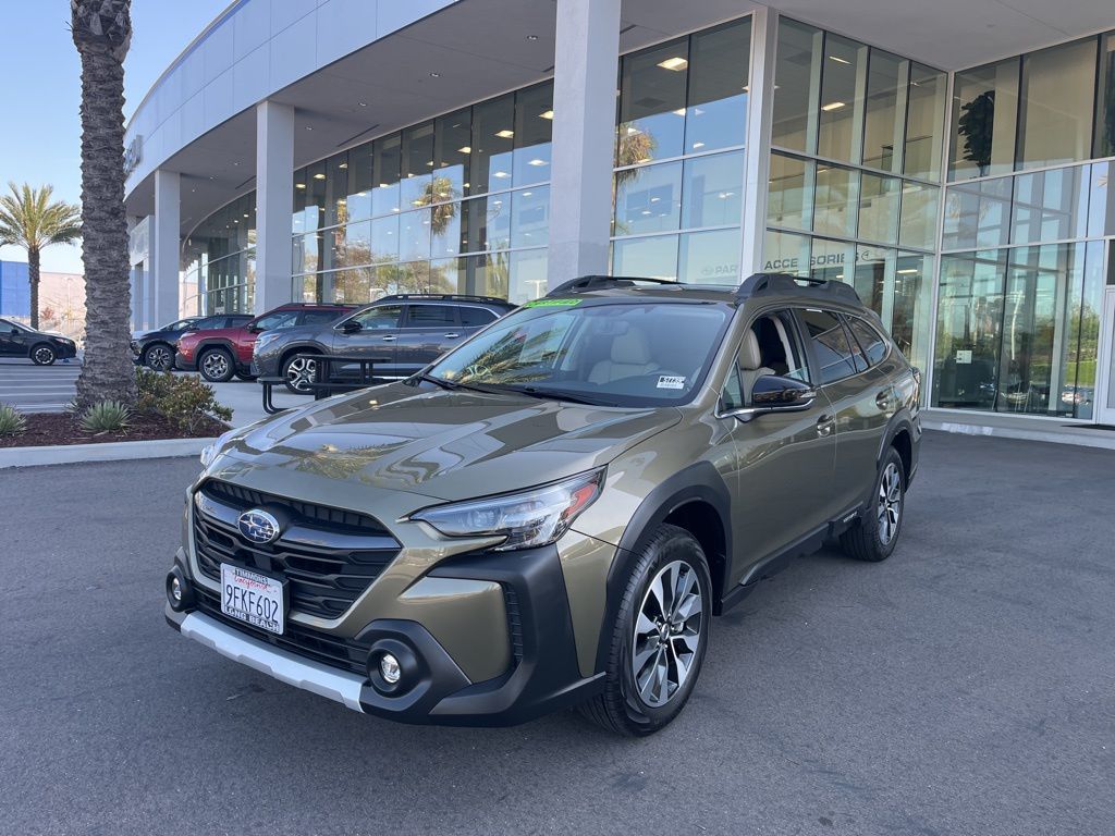 Autumn Green Metallic 2023 Subaru Outback Limited AWD SUV / Crossover All-Wheel Drive Continuously Variable Transmission