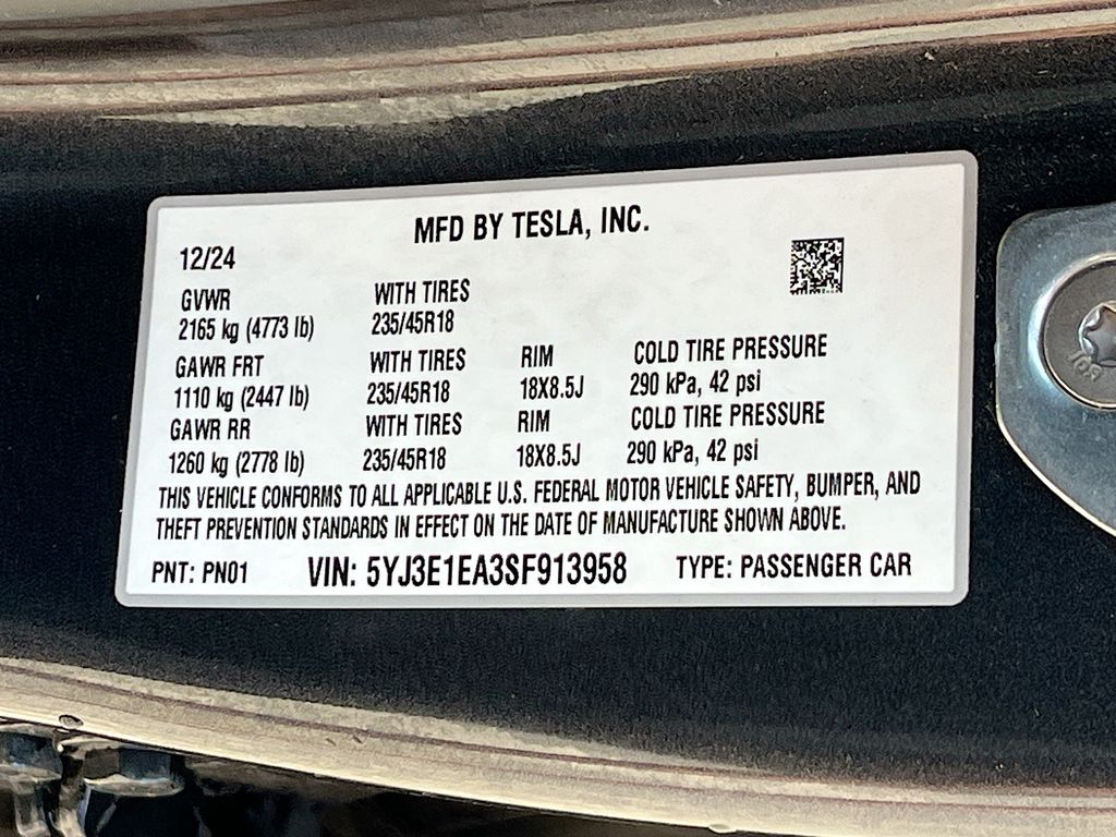 Used 2025 Gray Tesla Long Range image 33