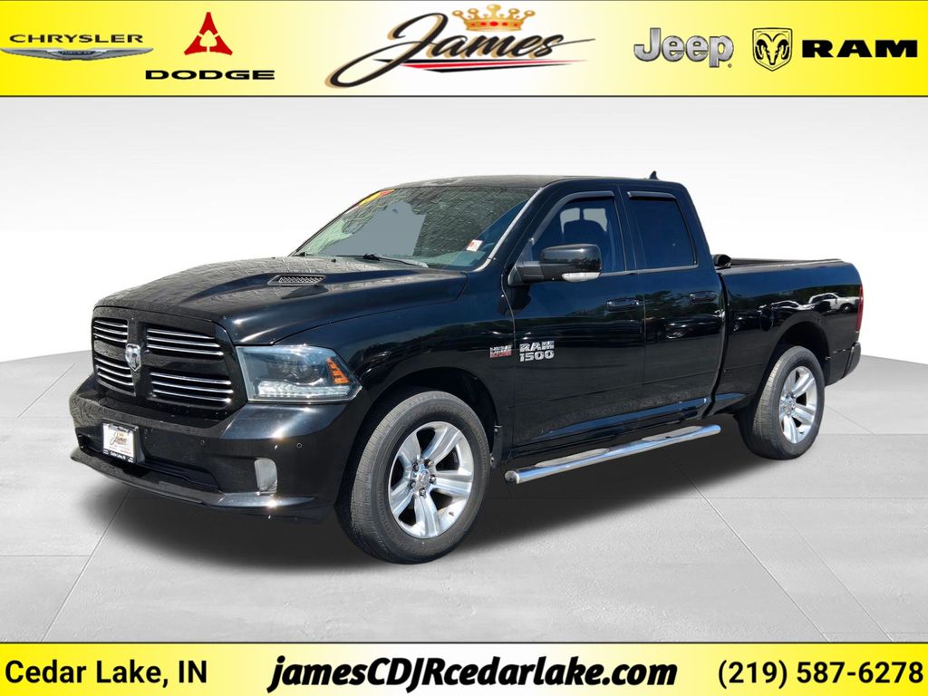 2015 RAM 1500 Negro (Black Clearcoat) Camioneta Todo terreno 8 velocidades Automática