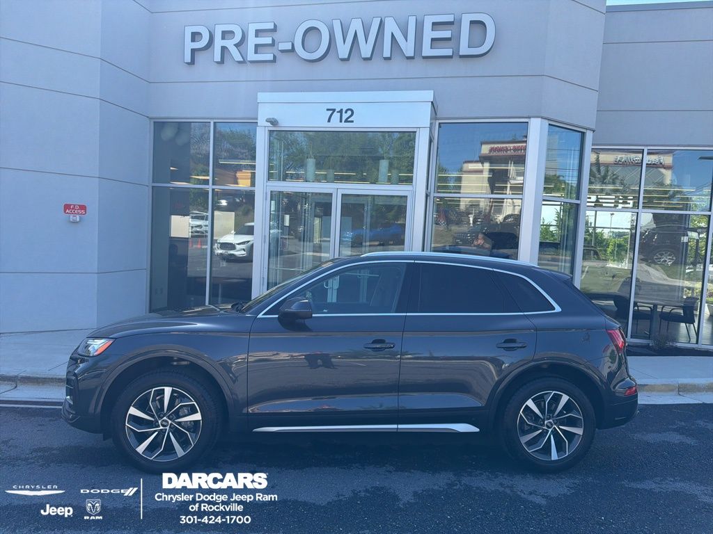 Gray Metallic 2021 Audi Q5 quattro Premium Plus 45 TFSI SUV / Crossover All-Wheel Drive 7-Speed Automatic